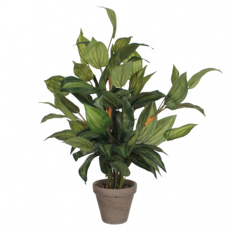 Dekoratiivne Taim Mica Decorations Hosta Roheline PVC (15,5 x 65 cm)