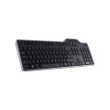 US/European (QWERTY) Dell KB-813 Smartcard Reader USB Keyboard Black