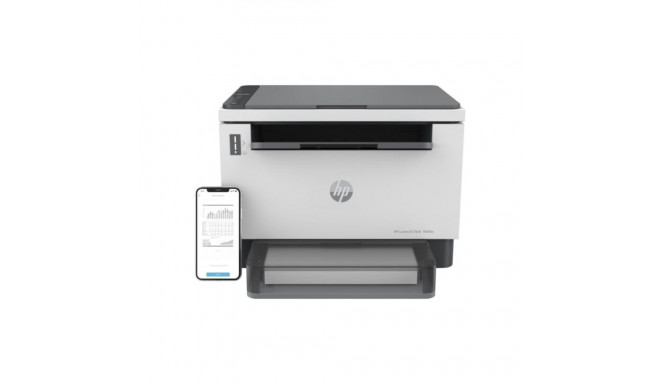 HP LaserJet Tank 1604w AIO All-in-One Printer - A4 Mono Laser, Print/Copy/Scan, Wifi, 23ppm, 250-250