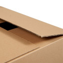 Post boxes/corrugated cardboard box for parcel machines 200x150x120/75 mm, Fefco 0201