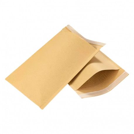 Security envelope made of corrugated paper F/3 internal size 220x330mm brown