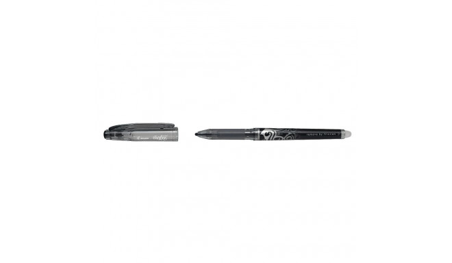 Tindipliiats korgiga PILOT Frixion Point kustutatav  0,5mm must