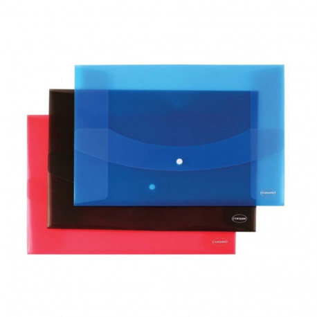 Plastic envelope with stamp A3 CENTRUM color selection