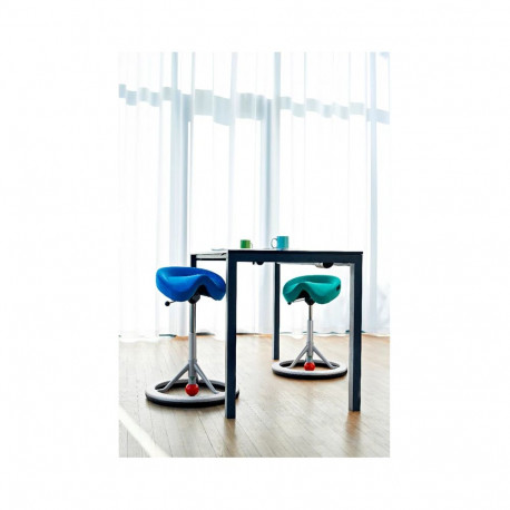 Active chair Smart Alcantara black