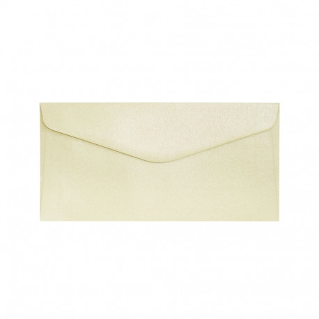 Envelope C65 DL 150g Pearl Cream creamy with golden luster 10 pcs