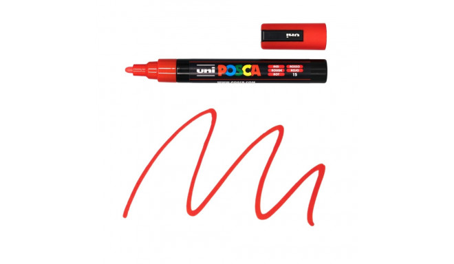 Color marker UNI Posca PC5M 1.8-2.5mm red