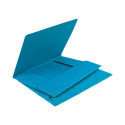 Cardboard folder rubber FOROFIS A4 blue