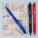 Ink pen mechanical PILOT Frixion Clicker erasable 0.7mm red Ink pen mechanical PILOT Frixion Clicker erasable 0.7mm red