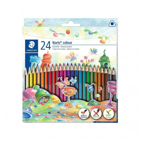 Värvipliiatsid STAEDTLER Noris Colour 187 24 värvi