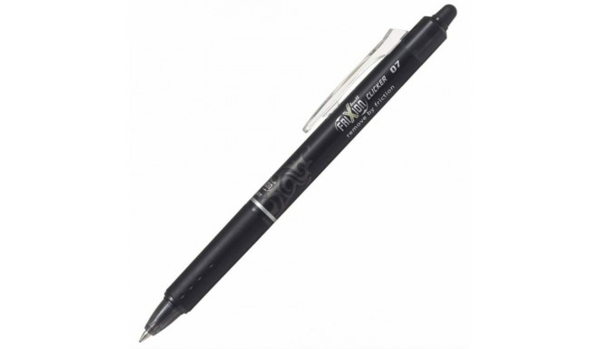 Tindipliiats mehaaniline PILOT Frixion Clicker kustutatav  0,7mm must