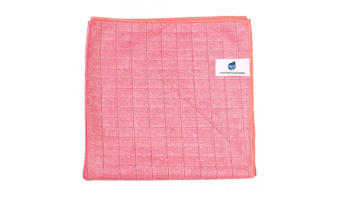 Microfiber cloth HETI square, 38x38cm red