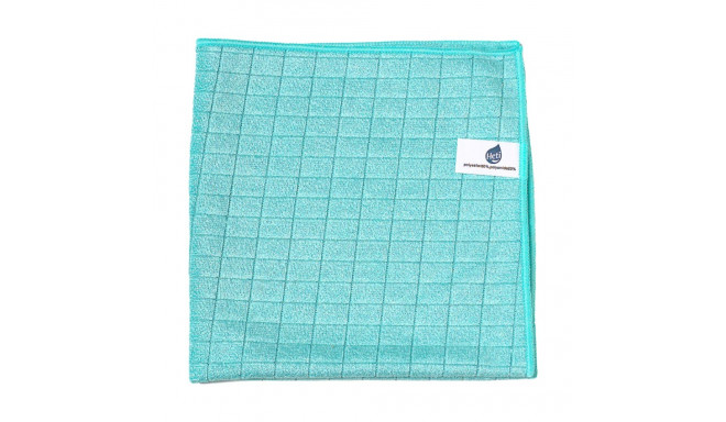 Microfiber cloth HETI square, 38x38cm green