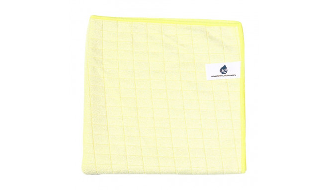 Microfiber cloth HETI square, 38x38cm yellow