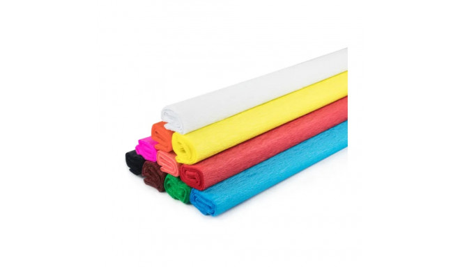 Crepe paper Fiorello 10 rolls set 1 assorted colours