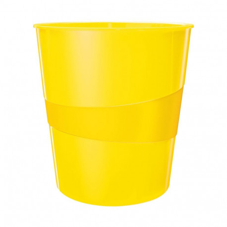 Paberikorv 15L LEITZ WOW kollane