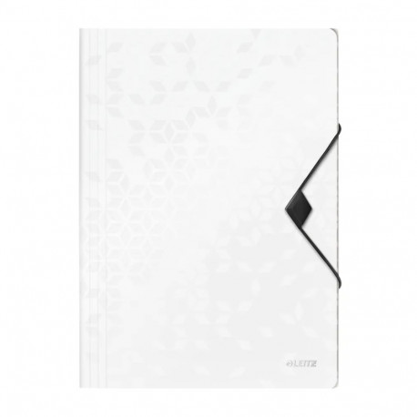 3 Flap Folder Leitz WOW PP A4 White