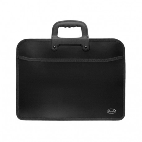 Document folder A4 chapter and cover FOROFIS black
