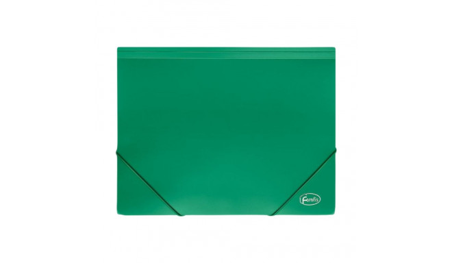 Plastmapp kummiga FOROFIS A4 30mm roheline