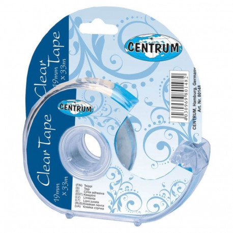 Kleeplint alusega CENTRUM 19mm x33m läbipaistev