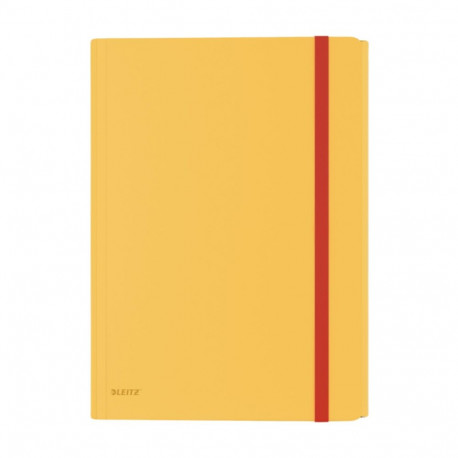 3 Flap Folder Leitz Cosy A4 PP Yellow