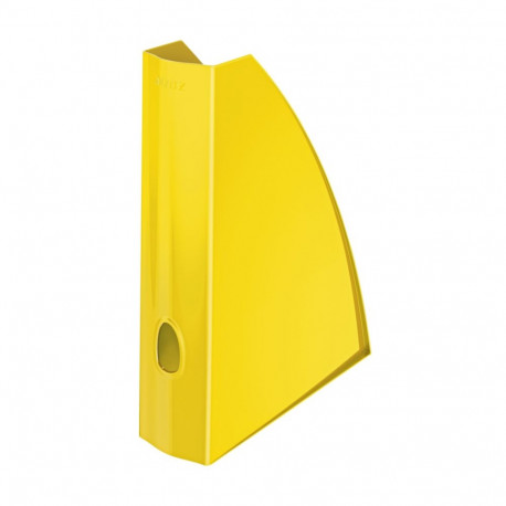 Dokumendikast/püstsahtel A4 LEITZ Plus WOW kollane