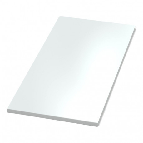 Table top 1600x800mm 25mm white