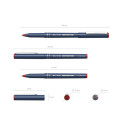 Fineliner ErichKrause®  F-15, ink color: red (box 12 pcs.)