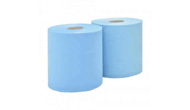 Industrial paper in a roll, 2-layer WEPA (RPMM2350-23) blue 350m, 2 rolls