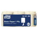 Hand paper roll, 1-layer TORK Basic M1 20cmx300m yellow (120150)