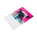 3 Flap Folder Leitz WOW PP A4 Pink