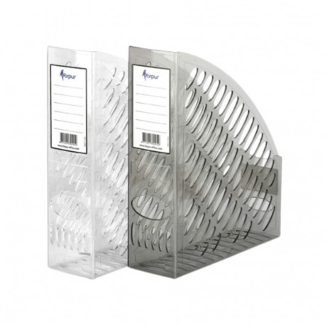 Document box/vertical drawer A4 mesh transparent FOROFIS