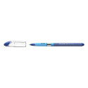 Ballpoint pen, 0,5 mm, cap, SCHNEIDER "Slider M", blue