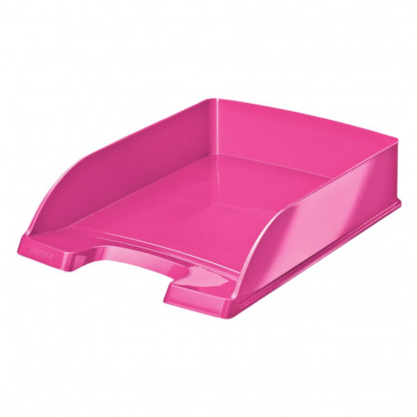 Letter tray Leitz Plus WOW Pink