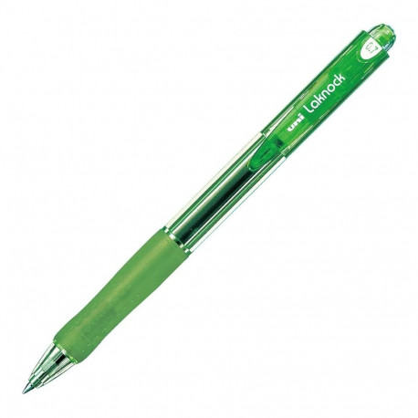 Mechanical ballpoint pen UNI-BALL Laknock Fine SN-101 0.7mm green archival permanent