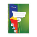 Folder in spiral binding A5 FOROFIS square cardboard covers 70 pages