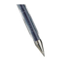 Gel pen with cap UNI-BALL UM-120 0.7mm light blue