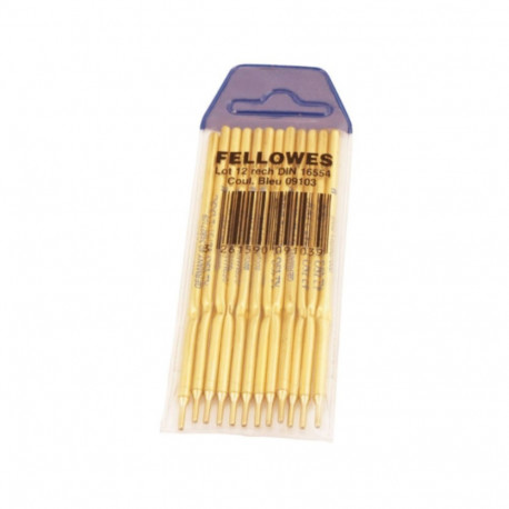 Core for customer pen FELLOWES blue 12 pcs