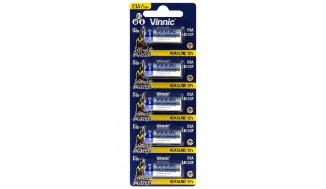 Vinnic 23A L1028 batteries 5 pcs.