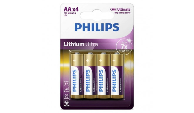 Philips FR6 AA Ultra batteries 4 pcs.