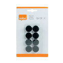 Tahvlimagnet NOBO 20mm, must, 8tk