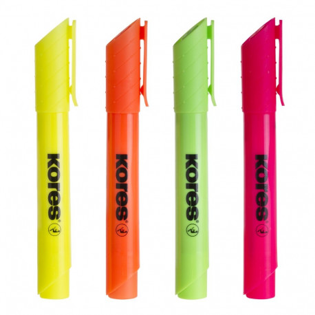 Tekstimarker Kores, 4tk