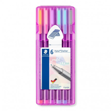 Tindipliiatsid Staedtler, pastell, 6tk