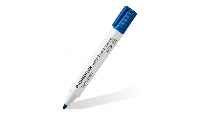 Tahvlimarker Staedtler Lumocolor,sinine, ümar ots