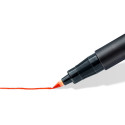 Marker permanentne Staedtler Lumocolor F/0,6 mm,  punane Marker permanentne Staedtler Lumocolor F/0,6 mm,  punane
