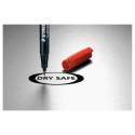 Marker permanentne Staedtler Lumocolor F/0,6 mm,  punane Marker permanentne Staedtler Lumocolor F/0,6 mm,  punane
