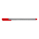 Tindipliiats Staedtler Triplus Fineliner, punane (2 tk)