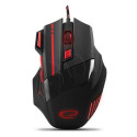 ESPERANZA EGM201R WIRED 7D GAMING OPTICAL MOUSE USB MX201 - WOLF - RED