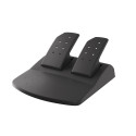 GENESIS SEABORG 350 Black, Blue USB Steering wheel + Pedals Nintendo Switch, PC, PlayStation 4, Play