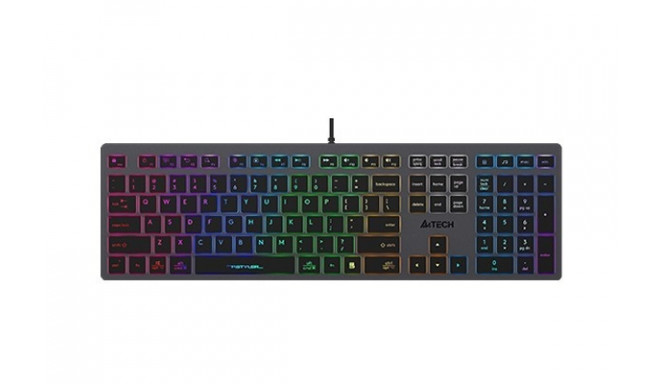 The A4Tech FStyler FX60H is a slim, wired keyboard designed for efficiency and aest