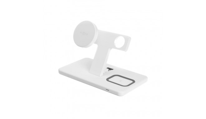 Fixed Stand juhtmevaba laadimisega 3in1 FIXMPOS-WH MagPowerstation